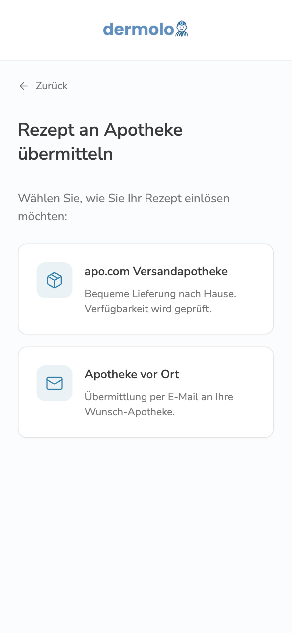 Rezept in lokaler Apotheke einlösen